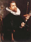 Joachim Wtewael Self-Portrait oil painting on canvas